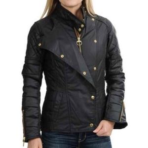 barbour jacket womens moto